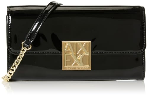 Armani Exchange Amy Portafoglio da Donna con Logo Dorato