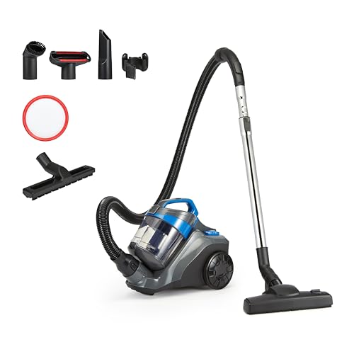 Amazon Basics Aspirapolvere a Traino senza Sacco 850W con Filtro HEPA