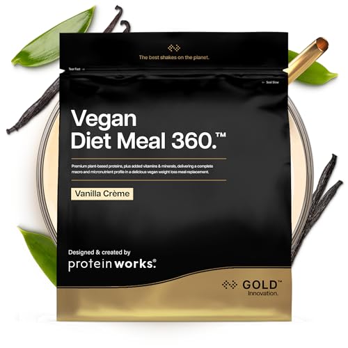 THE PROTEIN WORKS Frullato Sostitutivo Pasti Vegano Crema Vaniglia 500g