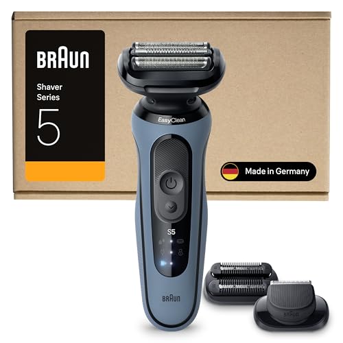 Braun Serie 5 Rasoio Elettrico Barba con 2 Accessori