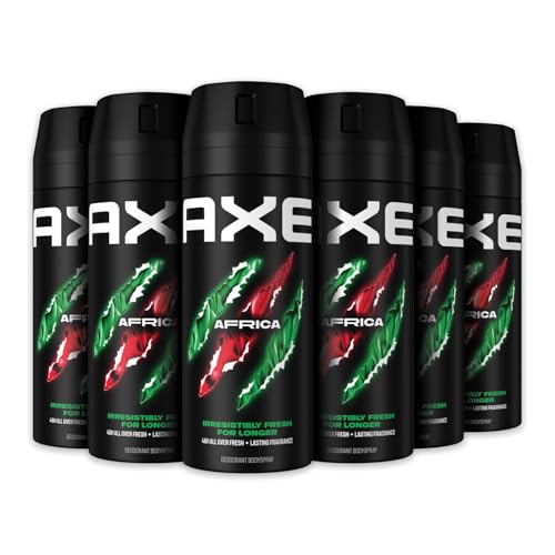 Axe Africa Deodorante Spray Uomo 6 Pezzi 150 ml