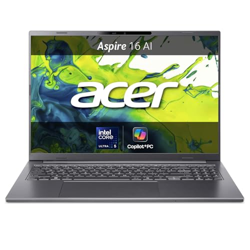 Acer Aspire 16 AI Laptop 16" OLED Intel Core Ultra 5 16GB RAM 512GB SSD