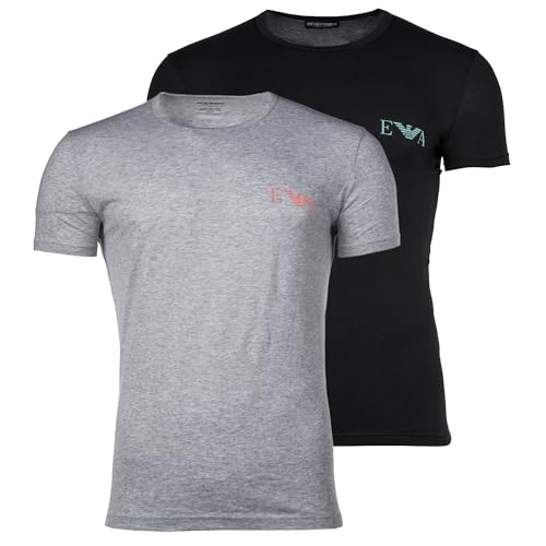Emporio Armani Underwear 2-Pack T-Shirt Core Logoband, T-Shirt Uomo