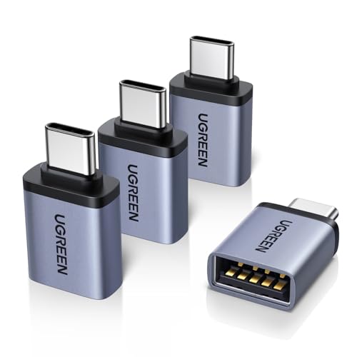 UGREEN Adattatore USB C a USB A 3.2 10Gbps 4 Pezzi Convertitore OTG