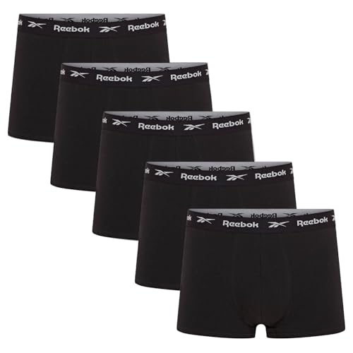 Reebok Boxer Boyes | Boxer Intimo Traspirante Elasticizzato Cotone | Boxer