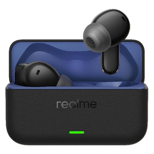 realme Buds T500 Pro Cuffie Bluetooth, Auricolari Wireless con 50dB ANC Adattivo, 56h Autonomia Auricolari Bluetooth, TWS In-Ear con 12,4mm Hi-Res Audio Controller, Traduzione AI, BT 6.1 e IP55