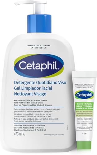 Cetaphil Detergente Quotidiano Viso 473ml + Minisize