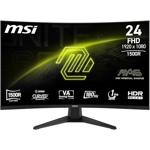 MSI MAG 244C Monitor Gaming 23.6" Full HD 180Hz
