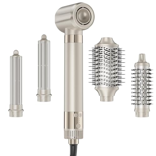 MESCOMB Hair Styler 5 in 1 Spazzola Asciugacapelli e Arricciacapelli Automatico