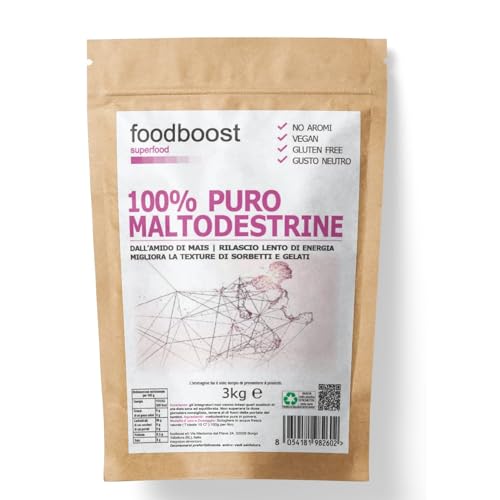 Maltodestrine Foodboost 3 kg Sforzo Intermedio