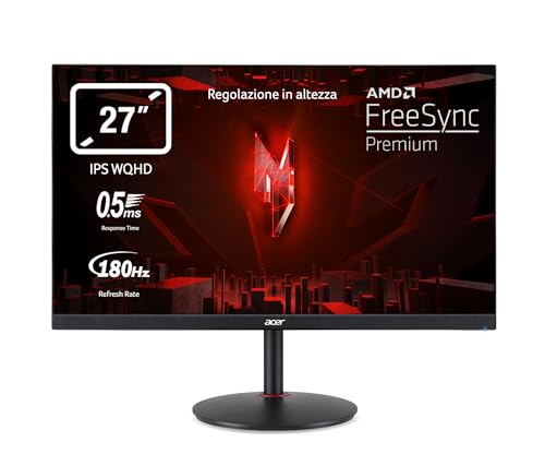 Acer Nitro XV271UM3 Monitor Gaming 27" IPS WQHD 180Hz