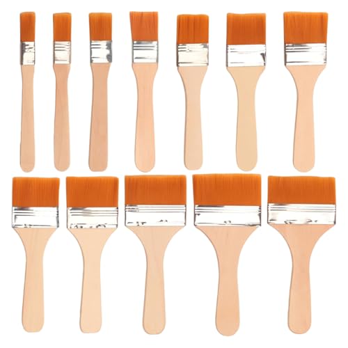 LUDHEP Pennelli Pittura Professionali 12 Pezzi