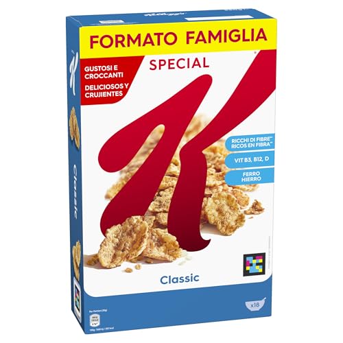Kellogg's Special K Fiocchi Multicereali con Riso, Frumento Integrale e Orzo, 550g