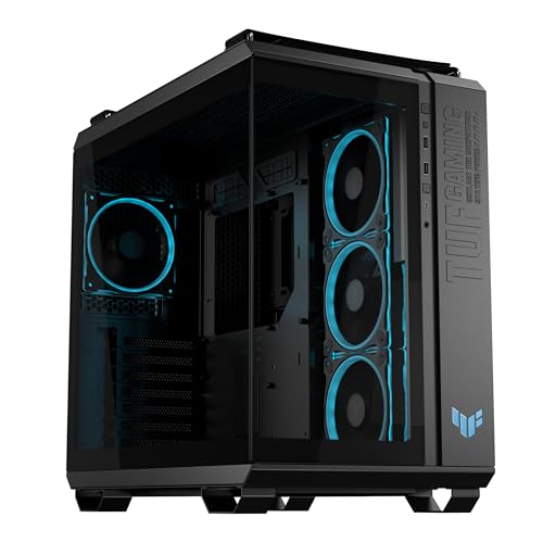 ASUS TUF Gaming GT502 Horizon TG ARGB Black, case doppia camera