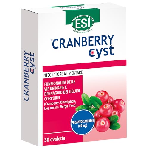 ESI Cranberry Cyst Integratore Uva Ursina 30 Ovalette
