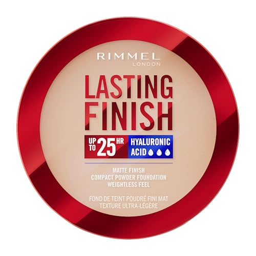 Rimmel London Lasting Finish Fondotinta Compatto Opaco SPF20, 7g