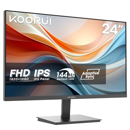KOORUI E2411K Monitor PC 24 Pollici Full HD IPS 144Hz