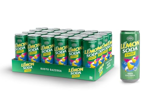Lemonsoda Twist Lime Bevanda Gassata Gazzosa 24 Lattine 33 cl