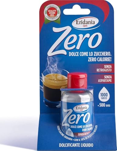 Eridania Zero Dolcificante Liquido 50 ml, 500 Dosi