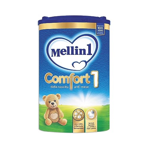 Mellin Comfort 1 Latte in Polvere per Lattanti, 800g