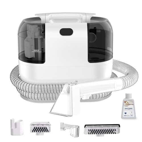Lavatappeti Lava e Asciuga 500W 18Kpa, Pulitore Tappezzeria Portatile