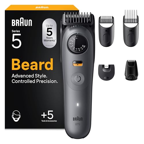Braun Series 5 Regolabarba Uomo con 5 Strumenti Styling