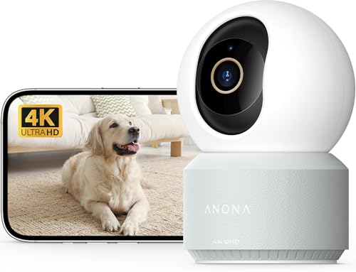 Anona Pano 4K Telecamera WIFI Interno 8MP PTZ