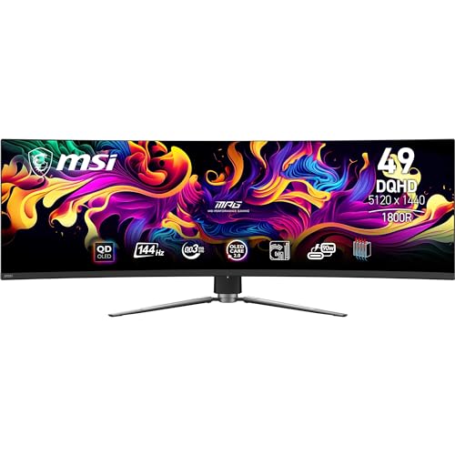 msi QD-OLED Gaming Quantum Dot True Black DP HDMI 2.1