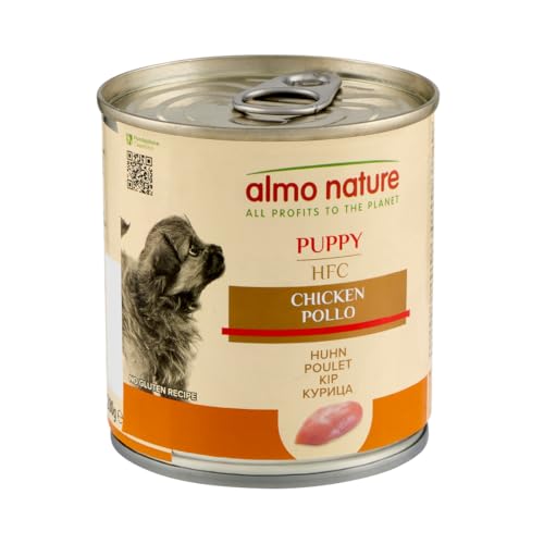 Almo Nature HFC Puppy Alimento Umido per Cuccioli al Pollo, 280g
