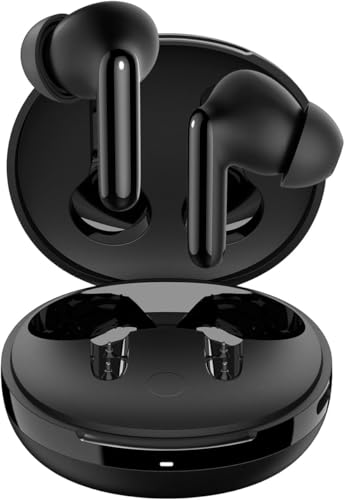 Spigen Audio Cuffie Bluetooth SA-TW S10, Auricolari Bluetooth 5.3 Wireless con Fino a 30 ore di Autonomia, Resistenza acqua IPX5, USB-C Cancellazione Rumore, Cuffie Gaming Wireless EQ