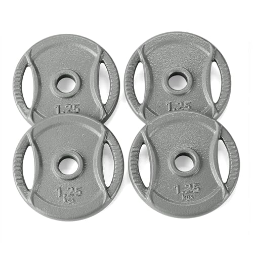 Amazon Basics Set 4 pesi a disco 1,25 kg