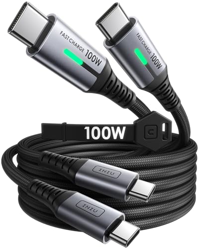 INIU Cavo USB Cavo USB C USB C Ricarica C USB C