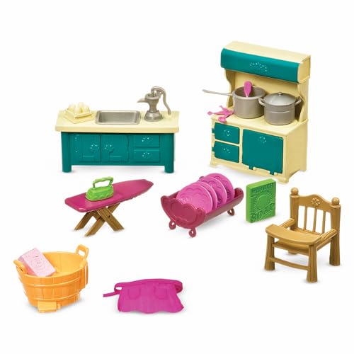 Li'L Woodzeez Angolo Cottura e Pulizia, Set 21 Pezzi