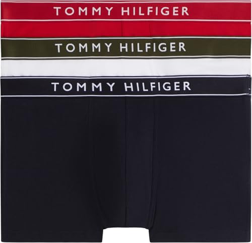 Tommy Hilfiger Uomo Boxer Confezione da 3 con Fascia Logo