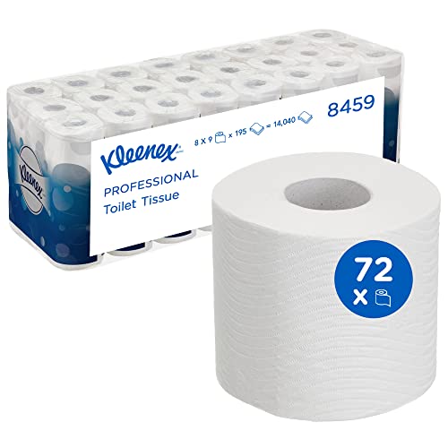 Kleenex Carta Igienica 3 Veli, 72 Rotoli