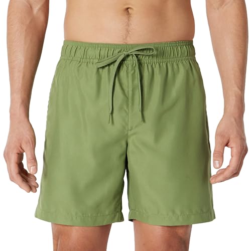 Amazon Essentials Pantaloncini da Bagno con Fodera Interna in Rete, Tasche, Chiusura con Coulisse Uomo