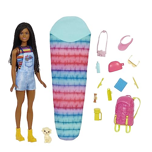Barbie Siamo in Due Brooklyn in Campeggio Bambola Mora
