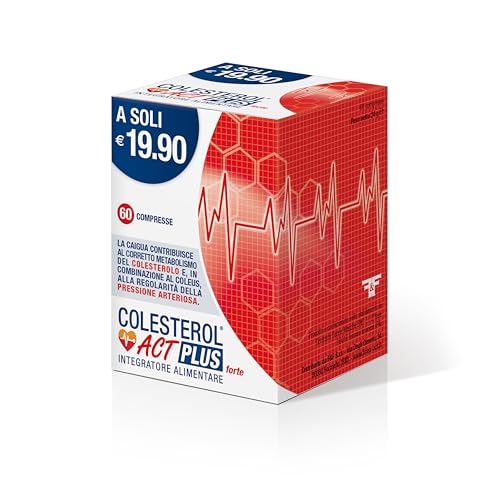 Colesterol Act Plus Forte Integratore Caigua Guggul Coleus 60 Compresse