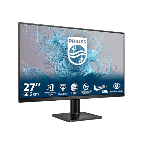 Philips 27E2N1500L 1000 Series Monitor LED 27" QHD IPS 75Hz HDR10