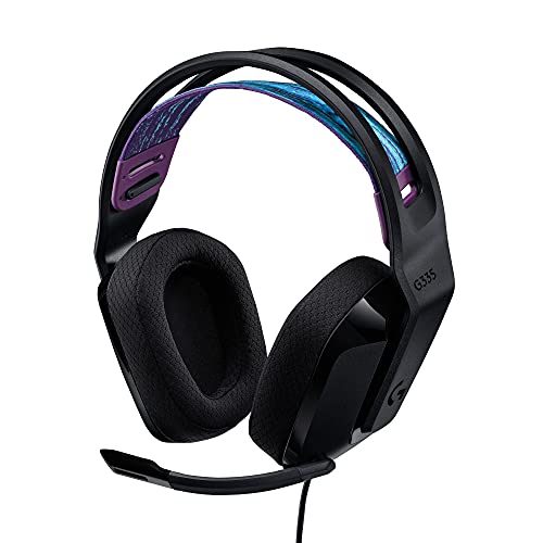 Logitech G G335 Cuffia Gaming Cablata Nero
