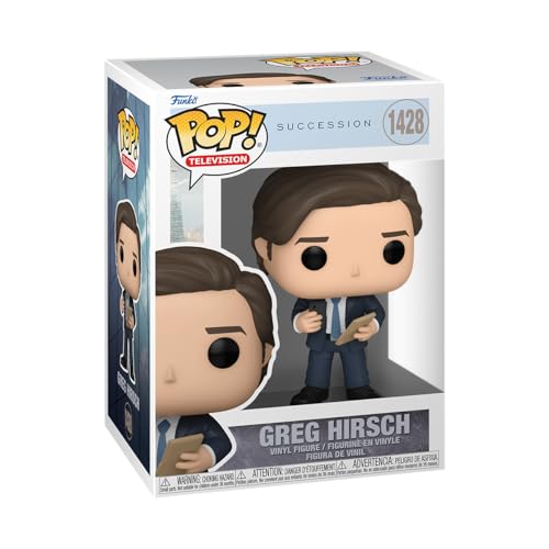 Funko POP! TV: Succession - Greg Hirsh Hirsch - Figura in Vinile da Collezione - Idea Regalo - Merchandising Ufficiale - Giocattoli per Bambini e Adulti - TV Fans - Figura per i Collezionisti