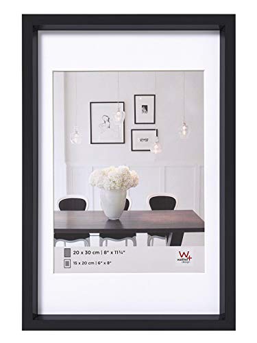 Walther Design Steel Style ES070B cornice plastica 50x70 cm con passe-partout