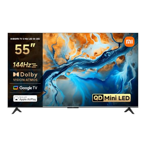 XIAOMI TV S Mini LED QLED, inch, Dolby Vision, Atmos144Hz, 1200 nits