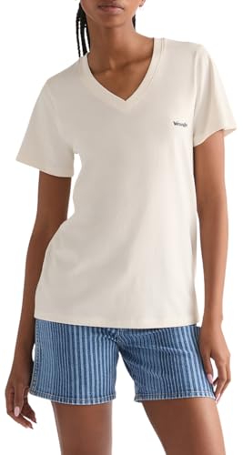 Wrangler Maglietta Donna Scollo a V