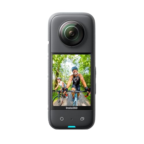 Insta360 X3 Videocamera 360° 5.7K con Doppi Sensori 48MP