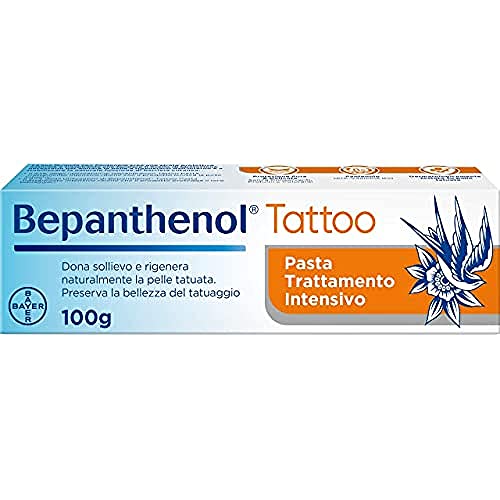 Bepanthenol Tattoo Pasta Trattamento Intensivo, Crema 100g