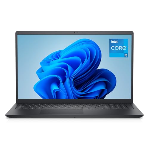 Dell 15 Laptop DC15250, 15,6" FHD 120Hz Antiriflesso, Intel Core i5-1334U, 16GB RAM, 512GB SSD, Intel UHD, Windows 11 Home, QWERTY Italiano, Carbon Black (Caricatore venduto separatamente)