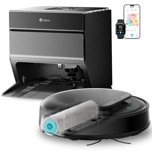 Lefant M5 Pro Robot Aspirapolvere Lavapavimenti con Rullo 23.000Pa