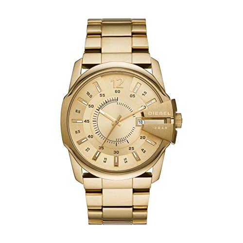 Diesel Master Chief DZ1952 Orologio uomo acciaio oro 45mm