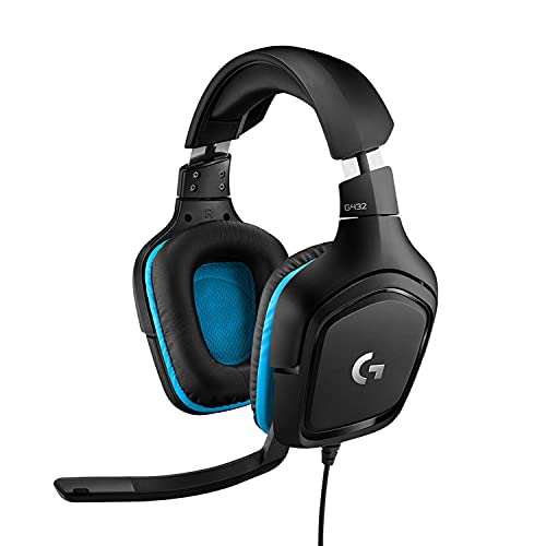 Logitech G G432 Cuffie Gaming Cablate con Audio Surround 7.1